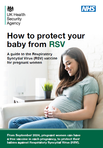 How to protect your baby from RSV A guide to the Respiratory Syncytial Virus (RSV) vaccine for pregnant women. From September 2024, pregnant women can have a free vaccine in each pregnancy, to protect their babies against Respiratory Syncytial Virus (RSV).